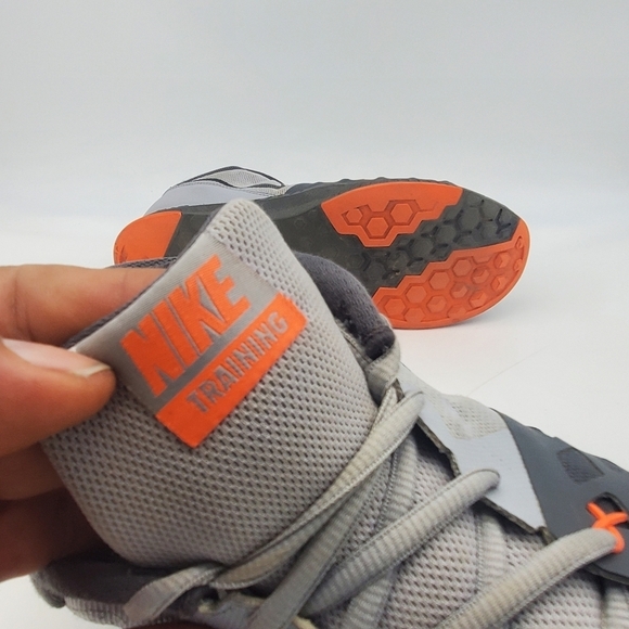 Nike Shoe Men's 13 Air Epic Speed TR II Sneaker 852456-004 Gray Orange Trainers - Picture 4 of 8